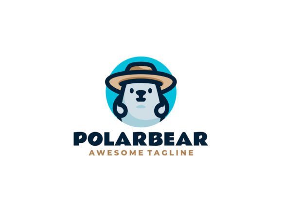 Download Polar Bear Mascot Cartoon Logo - Bear Collection