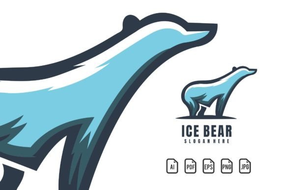 Download Ice Bear Mascot Logo - Bear Collection