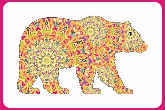 Download Bear Illustration Abstract Bear Drawing - Bear Collection