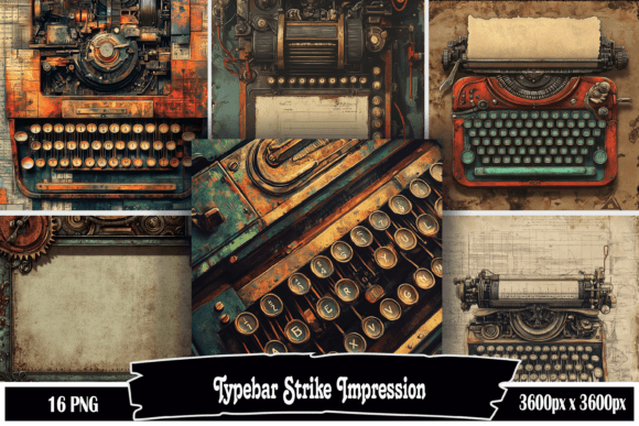 Download Typebar Strike Impression - Premium Resources