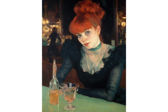 Download Impressionism Woman Portrait - Art Print - Impression Collection