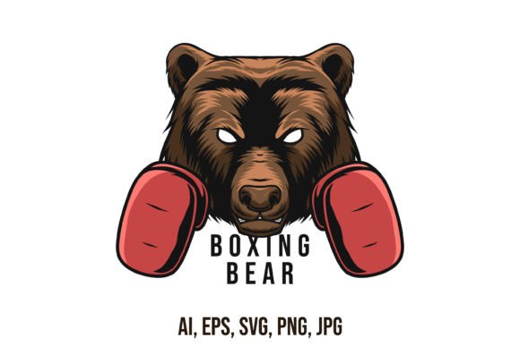 Download Boxing Bear Illustration - Bear Collection