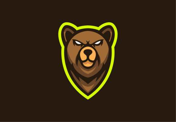 Download Angry Bear Mascot - Bear Collection