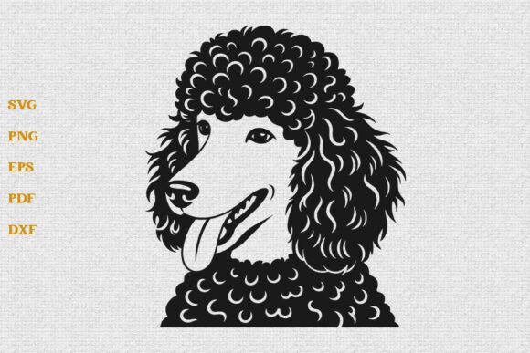 Download Peeking Poodle Dog Head SVG Funny Animal - Premium Resources