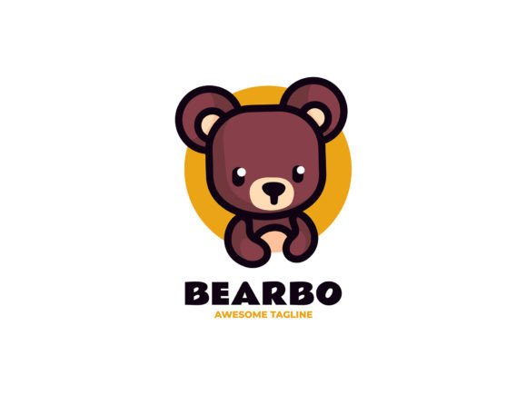 Download Bear Mascot Cartoon Logo - Bear Collection