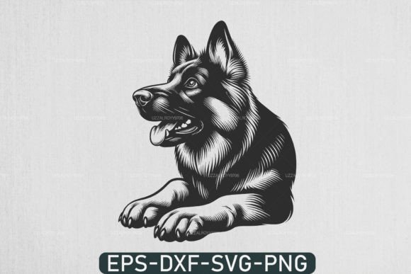 Download German Shepherd Svg , Dog Head Svg - Dog head Collection