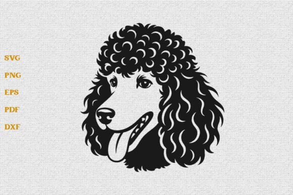 Download Peeking Poodle Dog Head SVG Funny Animal - Premium Bundle