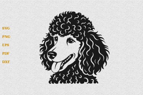 Download Peeking Poodle Dog Head SVG Funny Animal - Premium Resources