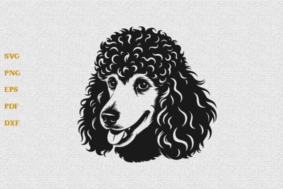 Download Peeking Poodle Dog Head SVG Funny Animal - Premium Resources